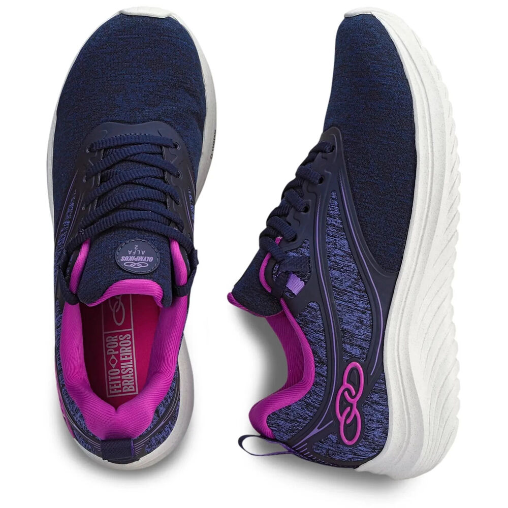 Zapatilla Mujer Alfa 2 Azul Marino image number 2.0